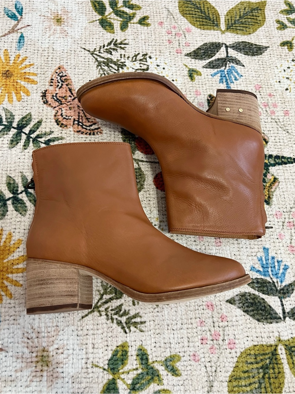 New Anthropologie Beek Pheasant Leather Boots - Picture 3 of 16
